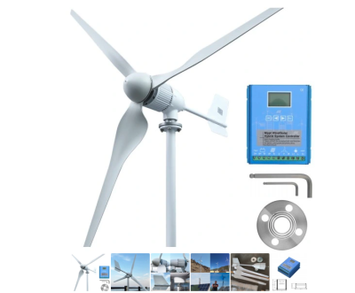 Turbina wiatrowa elektrownia generator kontroler Hybrydowy 4000W 4kW 48V