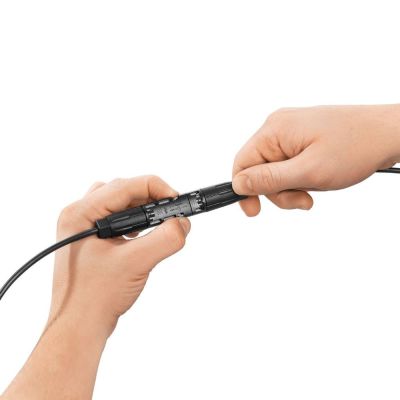 Złącze MC4 do zastosowań fotowoltaicznych, z przyłączem zaciskanym ( para ) - 4