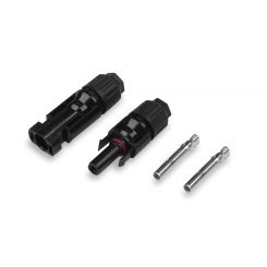 Złącze MC4 do zastosowań fotowoltaicznych, z przyłączem zaciskanym ( para )