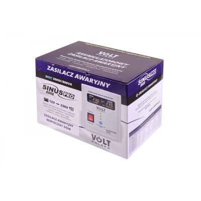 VOLT SINUS PRO 800 E 12/230V (500/800W) ZASILACZ AWARYJNY - 5