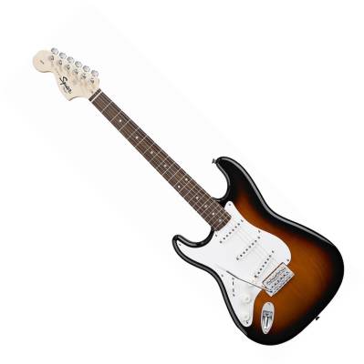 Squier Affinity Stratocaster® Left Handed, Rosewood Fingerboard, Brown Sunburst