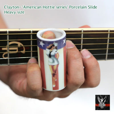 Clayton American hottie porcelanowy slide gitarowy - 2