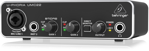 Behringer UMC22 U-phoria - interfejs audio