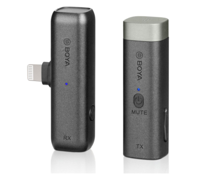 BOYA BY-WM3D - Bezprzewodowy system mikrofonowy Lightning