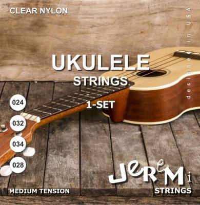 Jeremi SET-1UK - Struny do ukulele sopranowego