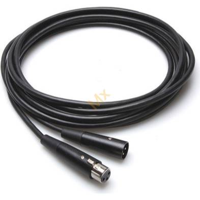 Hosa MBL-105 - Kabel mikrofonowy ECONOMY XLRf - XLRm, 1.5m