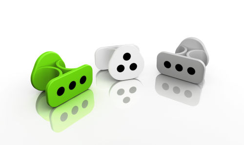 IK Multimedia iRing - kontroler ruchowy (zielony, szary, biały)