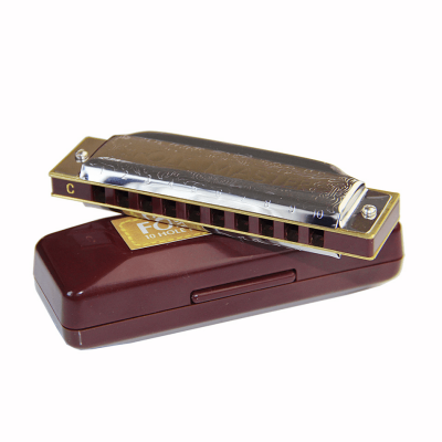 SUZUKI 1072 harmonijka ustna Folk Master  C, E, A, D, F, B  - 2