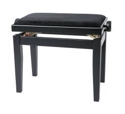 GEWA ŁAWA DO PIANINA DELUXE CZARNA MATOWA