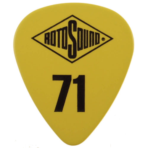 Kostka gitarowa ROTOSOUND 0.71 mm żółta