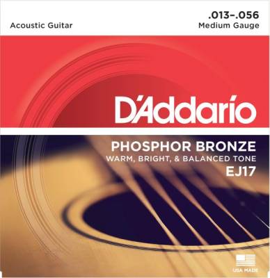 D'addario EJ17-Struny do gitary akustycznej