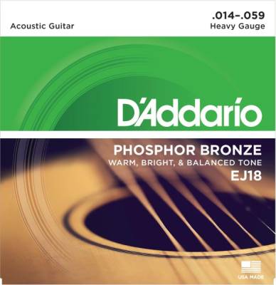 D'addario EJ18-Struny do gitary akustycznej