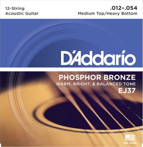 D'addario EJ37-Struny do gitary akustycznej