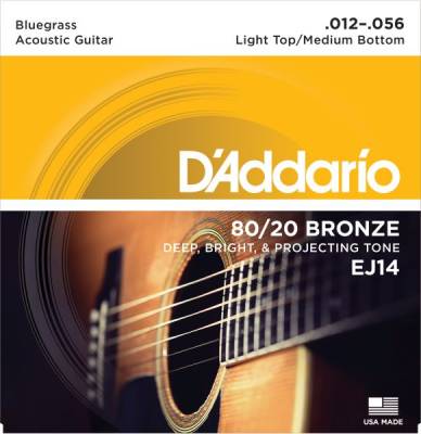 D'addario EJ14-Struny do gitary akustycznej