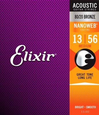 Elixir 11102 <13-56> Nanoweb 80/20 Bronze