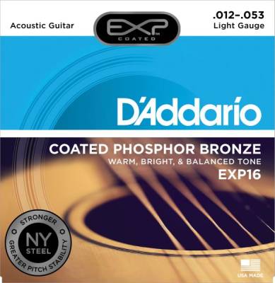 D'addario EXP16-Struny do gitary akustycznej