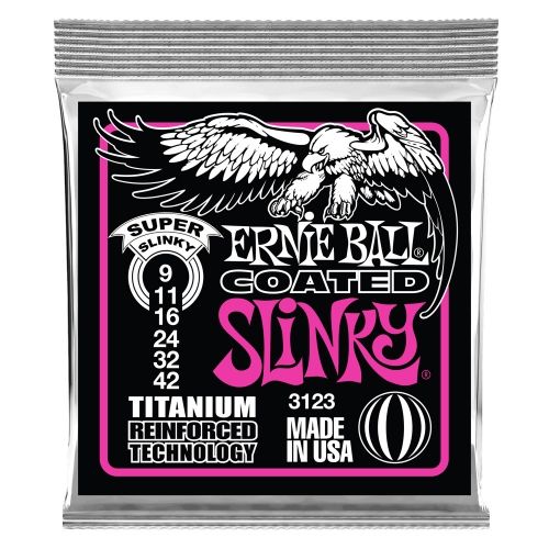ERNIE BALL EB 3123 seria COATED TITANIUM RPS SLINKY