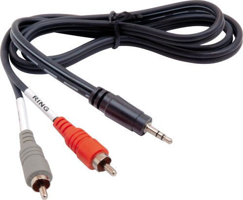 Hosa CMR-203 - Kabel Breakout TRS 3.5mm - 2 x RCA, 0.91m (mini jack stereo - chinch)