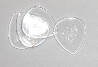 FireStone Stub kostka do gry na gitarze 1.0 mm transparentna