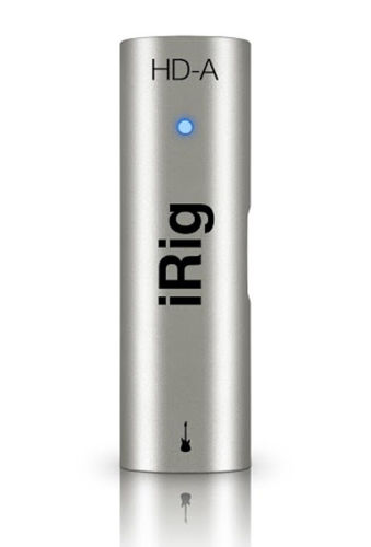 iRig HD–A jest pierwszym 24–bitowym interfejsem audio wysokiej jakości