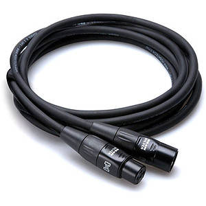 Hosa HMIC-005 - Kabel mikrofonowy PRO XLRf - XLRm, 1.5m