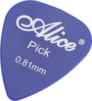 Kostka do gry na gitarze ALICE blue .81mm