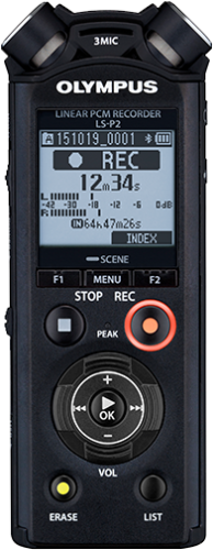 OLYMPUS LS-P2 CZERWONY