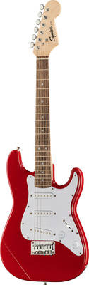 Squier Mini Stratocaster LRL Dakota Red - Gitara elektryczna 3/4