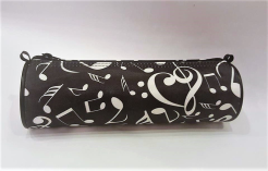 Zebra Music piórnik 'tuba' w nuty 