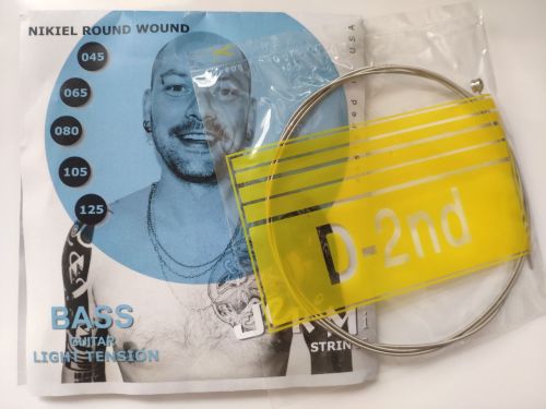 Struna pojedyncza do basu JEREMI rozm.065 D-2nd