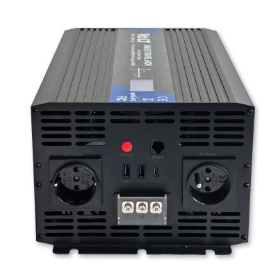 SINUS TRAVEL 6000 24/230V BLACK (3000W/6000VA) LCD + PILOT PRZETWORNICA NAPIĘCIA - 2