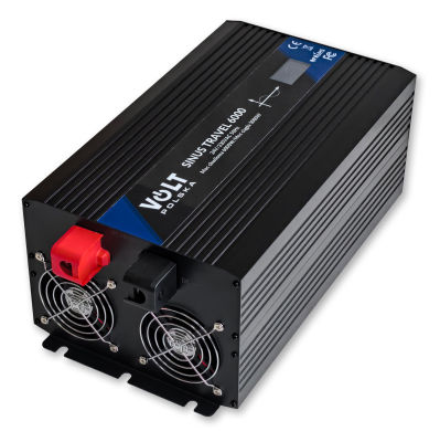 SINUS TRAVEL 6000 24/230V BLACK (3000W/6000VA) LCD + PILOT PRZETWORNICA NAPIĘCIA