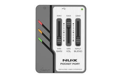 NUX Pocket Port - Kieszonkowy interfejs audio