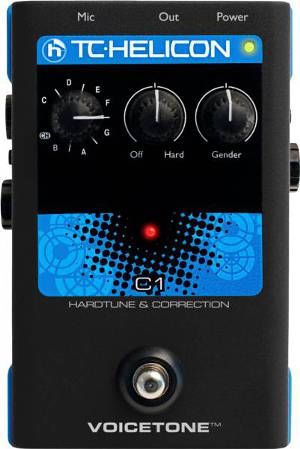 Voicetone C1 ハードチューン・コレクション TC-Helicon VoiceTone C1 - Korektor tonacji
