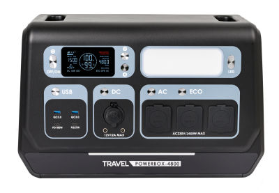 TRAVEL POWERBOX 4800 (2400W) 2048Wh PRZENOŚNA STACJA ZASILANIA