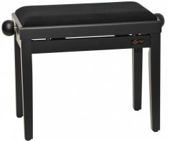 Ever Play PB2 Ława do pianina czarny mat