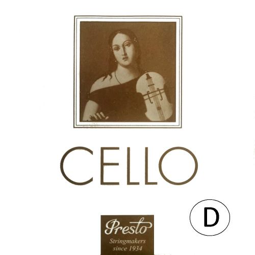 Pojedyncza struna D do wiolonczeli 4/4