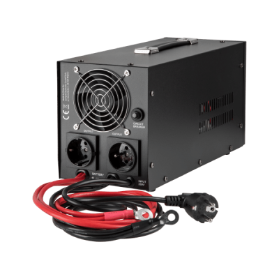 Zasilacz awaryjny KEMOT PROsinus-1000 przetwornica 12V 230V 1000VA/700W - 2