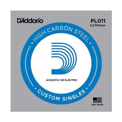 D'Addario PL011 struna do gitary elektrycznej lub akustycznej 