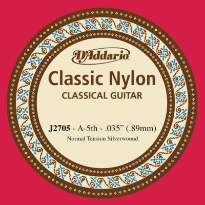 Struna nylonowa A-5 do gitary klasycznej D'Addario Classic Nylon J2705