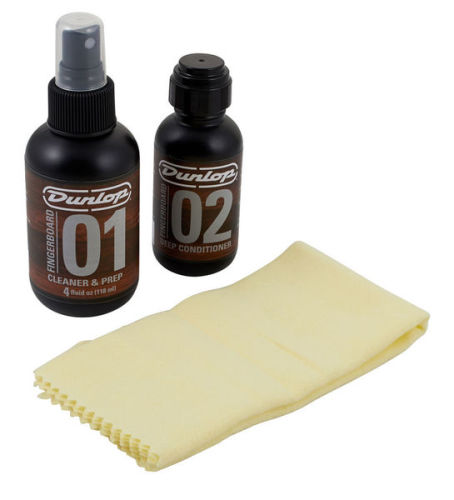 Dunlop 6502 - Zestaw preparatów do czyszczenia i pielęgnacji ciemnych podstrunnic