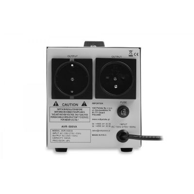 AVR 500 (500VA) STABILIZATOR NAPIĘCIA SIECIOWEGO - 3