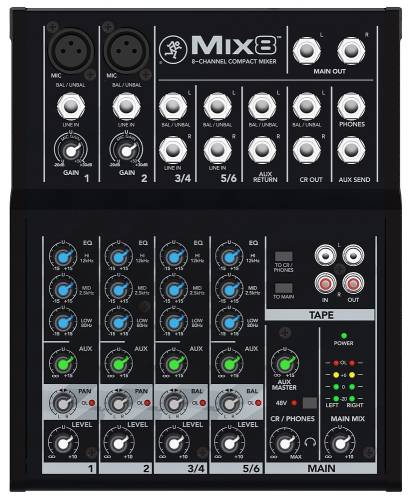 MACKIE MIX 8 mikser audio