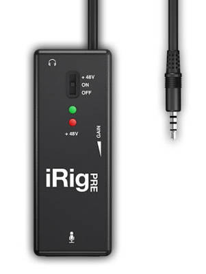 IK iRig PRE - Interfejs audio iOS/ Android