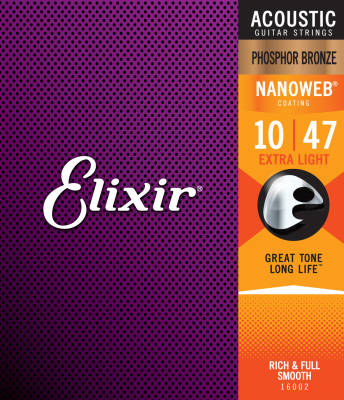 Elixir 16002 <10-47> Nanoweb Phosphor Bronze