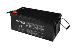AKUMULATOR AGM VPRO 12V 200 Ah VRLA BEZOBSŁUGOWY