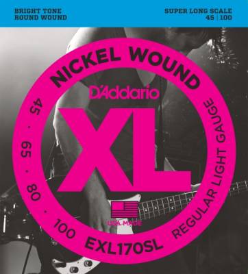 D'addario EXL170SL-Struny do gitary basowej
