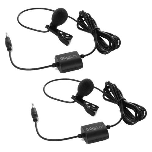 IK Multimedia iRig Mic Lav 2 Pack - zestaw mikrof. Lavalier