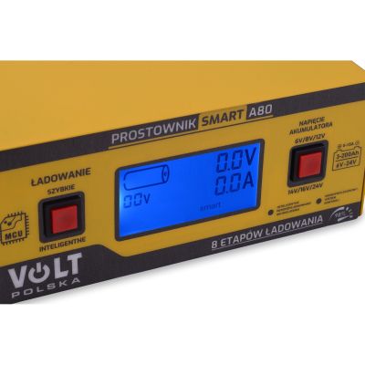 PROSTOWNIK AKUMULATOROWY SMART 6V/12V/24V 15A A80 - 2