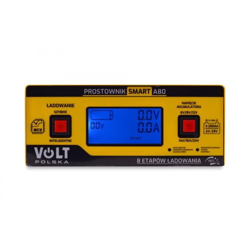 PROSTOWNIK AKUMULATOROWY SMART 6V/12V/24V 15A A80